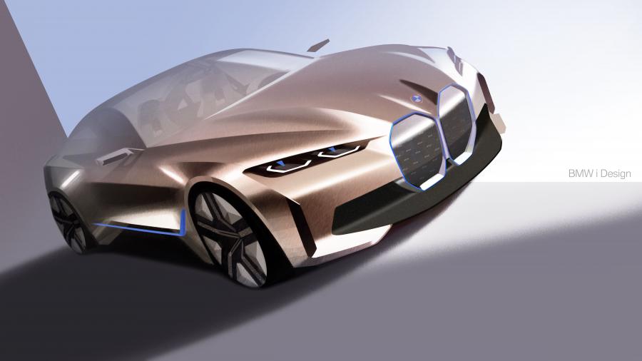 Эскиз BMW Concept i4 2020 года  (фото 49 из 71)